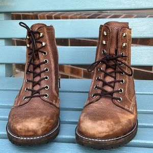 Ecco combat style boots